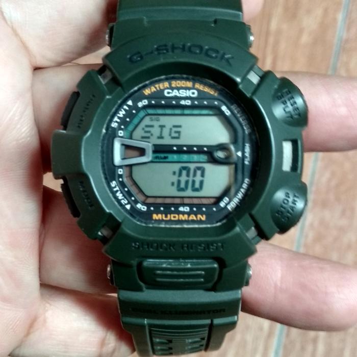 Jam Tangan Gshock G-9000 Alias Mudman Originallll