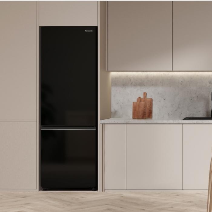 Gambar PANASONIC NR BV360GK1D - LEMARI ES BOTTOM FREEZER BAWAH INVERTER 358 L - NRBV361BPKD NEW dari Enter Electronic undefined Tokopedia