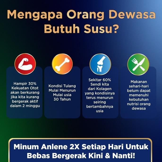 Gambar RB Anlene Total 10 Susu Bubuk Dewasa Vanila 2x800g - 10 Manfaat dari Roda Berkah ID Store undefined Tokopedia