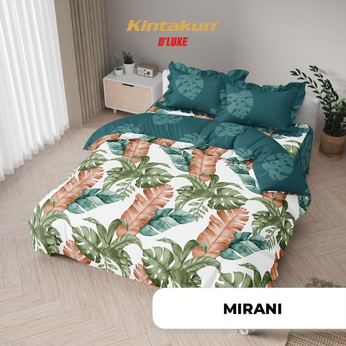 Gambar Kintakun D'luxe Bed Cover Set SPREI FLAT KING NEW Edition II Uk.180x200cm Tinggi 25 - Mirani dari Homeklik Living undefined Tokopedia