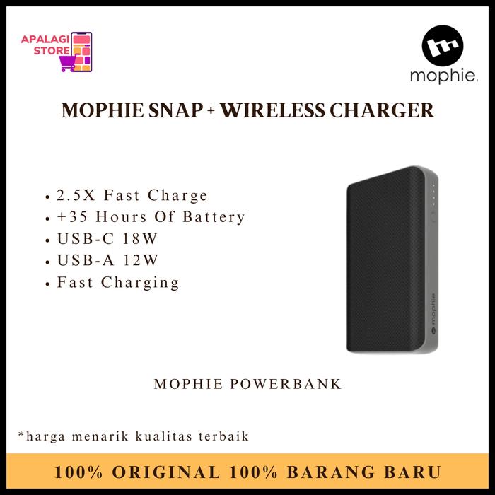Promo Mophie Powerstation PD XL 10050 mAh 18W with USB-C Kota