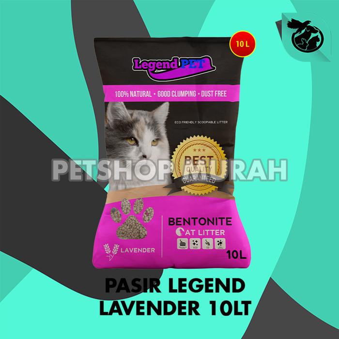 Gambar Pasir Kucing Legend Gumpal Wangi Clumping Bentonite 10 Liter - COFFEE dari CV PERMATA SAHABAT MAJU undefined 3 Tokopedia