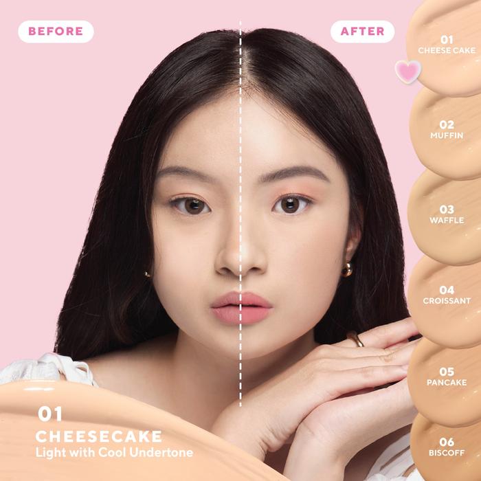 Gambar True to Skin - Skinlike Porefecting Cushion SPF 35PA+++ - Cheesecake dari True to Skin undefined Tokopedia