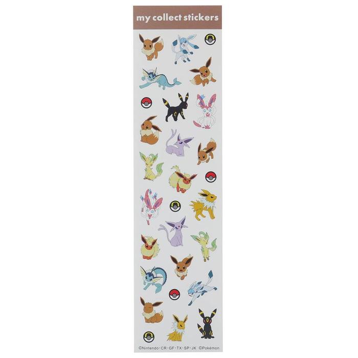 Gambar My Collect Sticker A5 Slim Pokemon Pikachu Eevee Eevolutions Seal Journal Deco Stiker Limited Edition - Pikachu dari Papenery undefined 5 Tokopedia