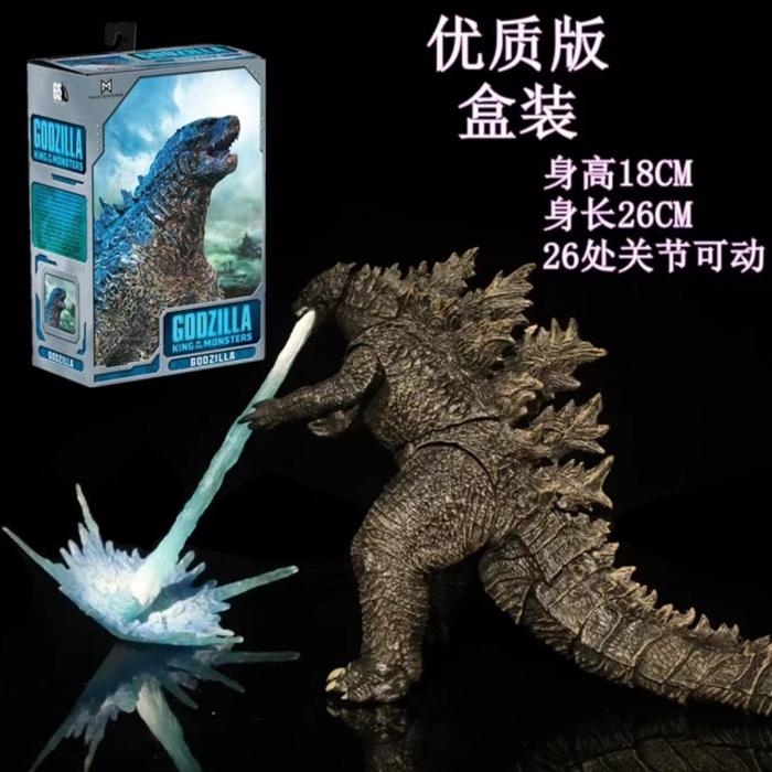 Gambar Action Figure Godzilla King of the Monsters Mainan Neca Godzilla - Hitam dari D&DLine undefined Tokopedia