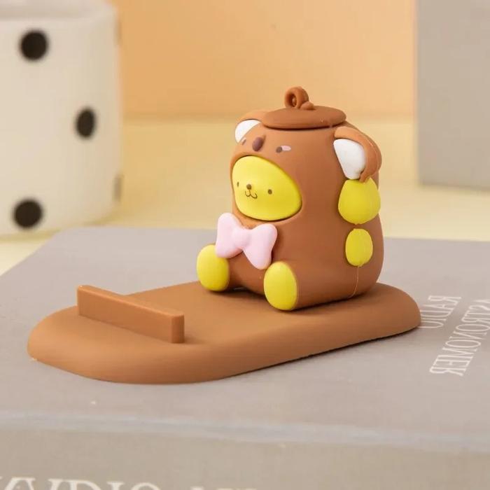 Gambar Stand Dudukan HP Handphone Kartun Kuromi Cinnamoroll My Melody - Phone Holder Cute Lucu Termurah - Pompompurin dari market fancy undefined Tokopedia