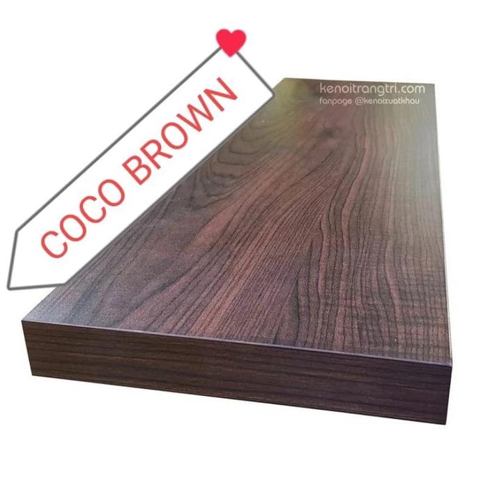 Gambar Backdrop Tv Minimalis + Lampu Led - Coco brown, 130 x 80 x 5 cm dari Bintang Dimensi Gemilang undefined Tokopedia