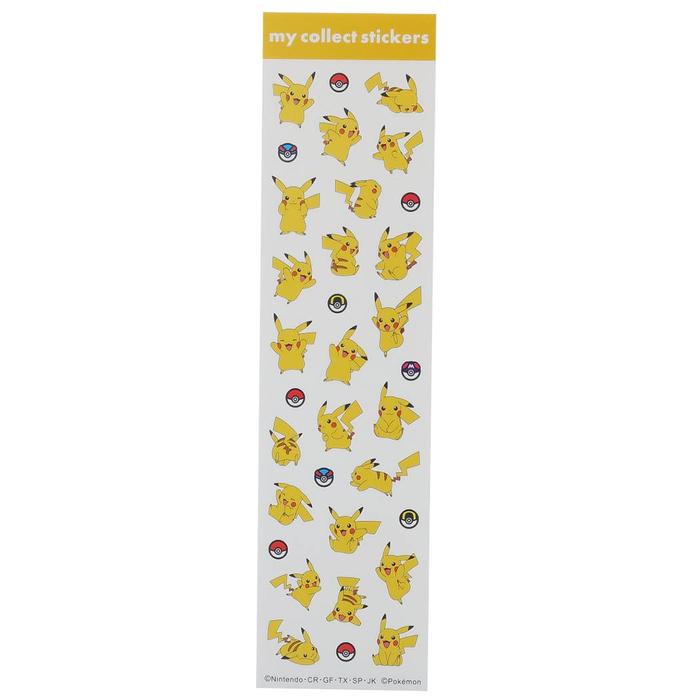 Gambar My Collect Sticker A5 Slim Pokemon Pikachu Eevee Eevolutions Seal Journal Deco Stiker Limited Edition - Pikachu dari Papenery undefined Tokopedia