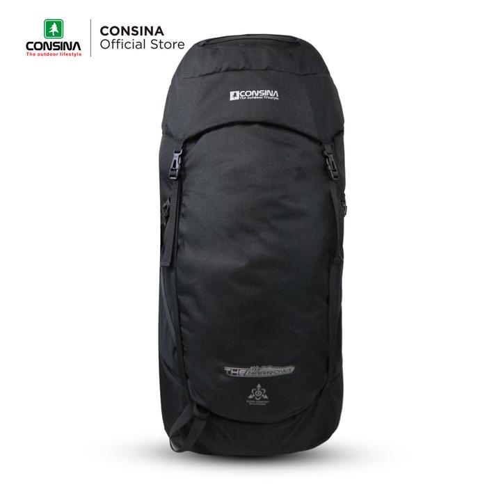 Gambar Consina The Narrows Ransel Gunung Travelling Adventure - Hitam dari Erano Adventure Gear undefined Tokopedia