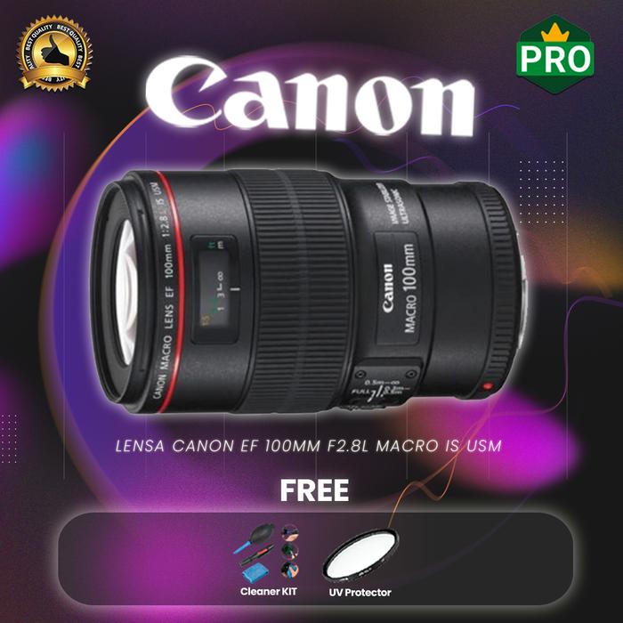 Lensa Canon Ef 100mm F28l Macro Is Usm
