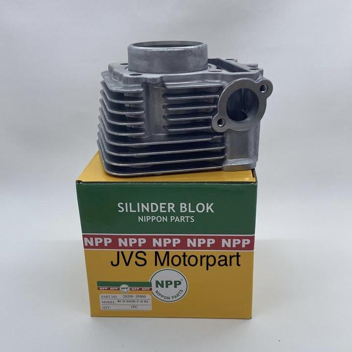 Gambar JVS- Blok seher Boring MIO 125 MIO M3 + PISTON KIT SOUL GT 125 xride 125 FINO 125 GEAR 125 FREEGO 2 PH NPP ORIGINAL - ONLY BLOK, STD dari JVS Motorpart undefined Tokopedia
