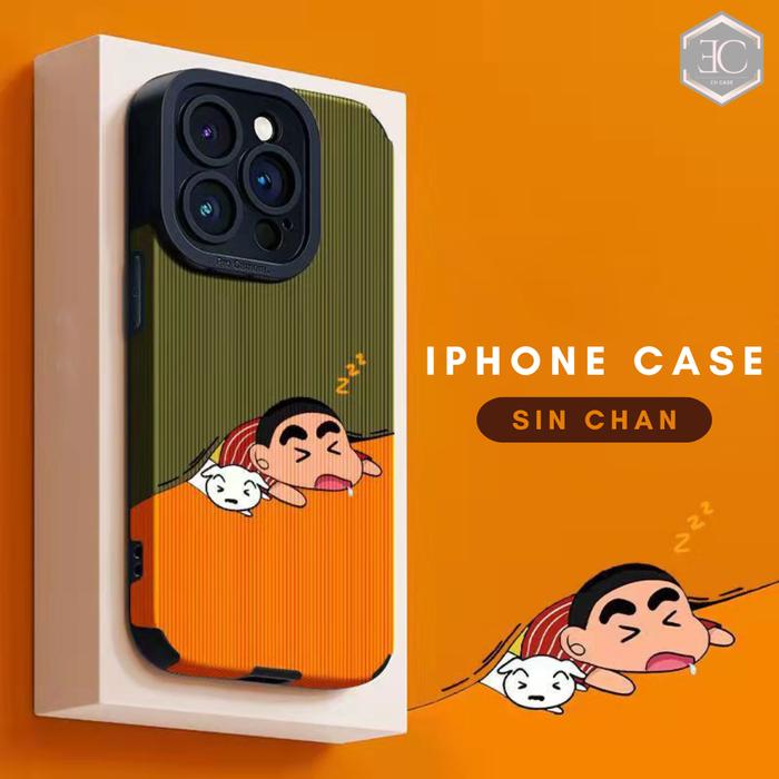 Gambar Casing Iphone 14 15 Pro Promax Plus Model Sin Chan Shin Chan Kartun Lucu Keren - Sin Chan Front, Ip 15 dari En Case undefined Tokopedia