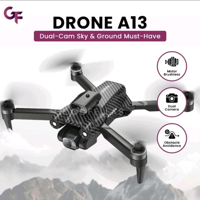 Gambar Drone A13 Dual Camera Brushless Motor Optical Avoidance Sensor 360° - UNIT DRONE dari RIZKY NAURA SHOP undefined Tokopedia