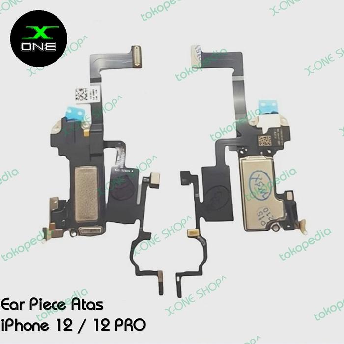 Gambar Fleksibel earpiece speaker atas iPhone 12 12 PRO 12 PRO MAX Sensor ORG - IPH 12/12 PRO dari X-ONE ONLINE undefined 2 Tokopedia