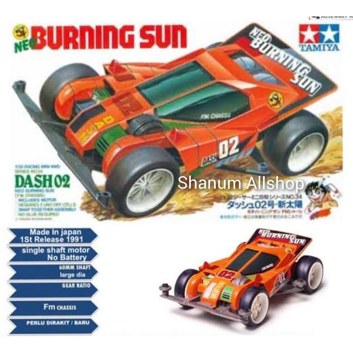 TAMIYA 18034 NEO BURNING SUN DASH 02 [ FM CHASSIS ] | Indo4ward