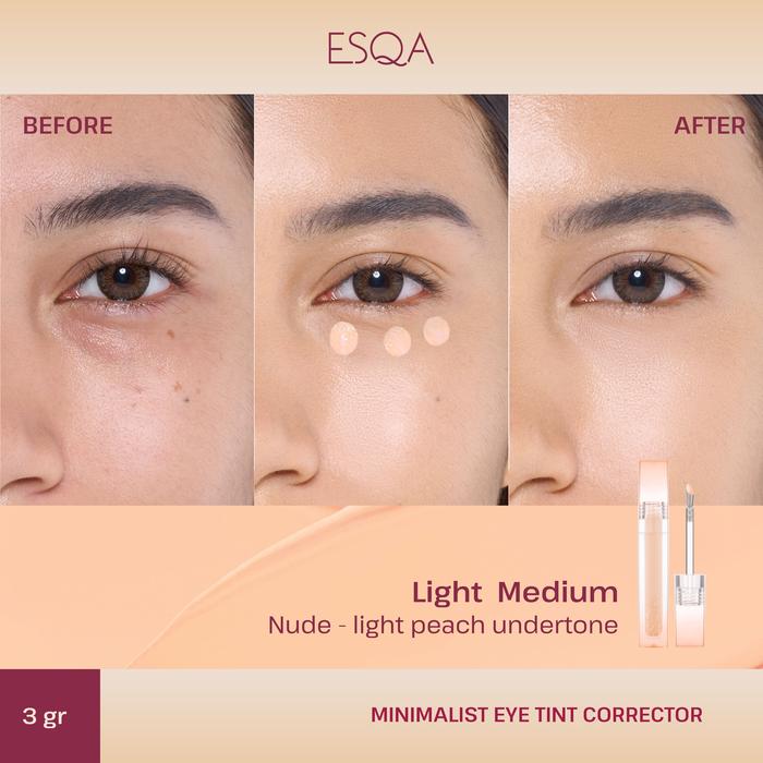 Gambar ESQA Minimalist Eye Tint Corrector - Light Medium dari BeautyHaul_NEW undefined Tokopedia