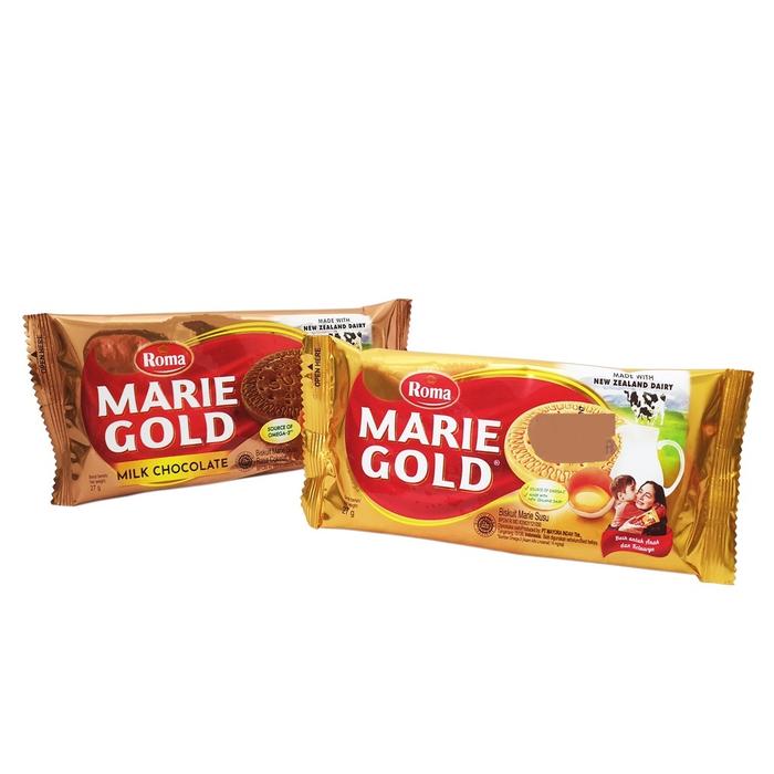 Gambar Roma Marie Gold - 1 BOX isi 12 bks, Netto 22gr - MILK dari BeMode undefined Tokopedia