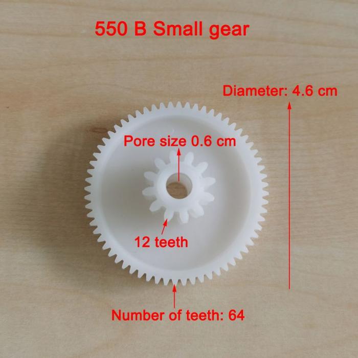 Gambar 550B Gear Plastic Gearbox Mobil Aki  Gear Girbox Girbok Mobil mainan Anak - Small dari ruban.idn undefined Tokopedia