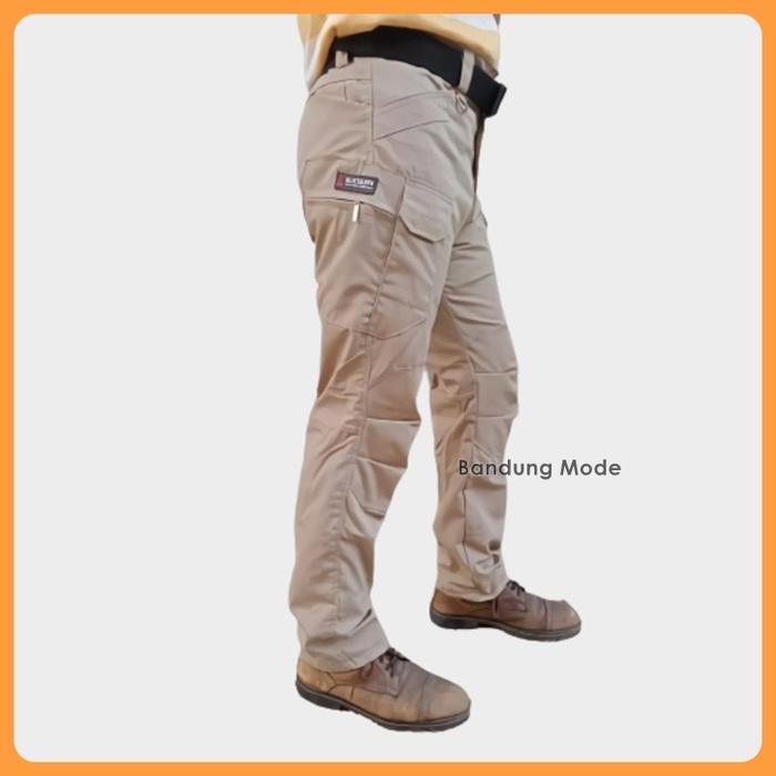 Gambar CELANA PANJANG TACTICAL ARMY / CELANA GUNUNG CAMPING HIKING 28 - 50 - Cream, 28-30 dari Denn Pram undefined Tokopedia
