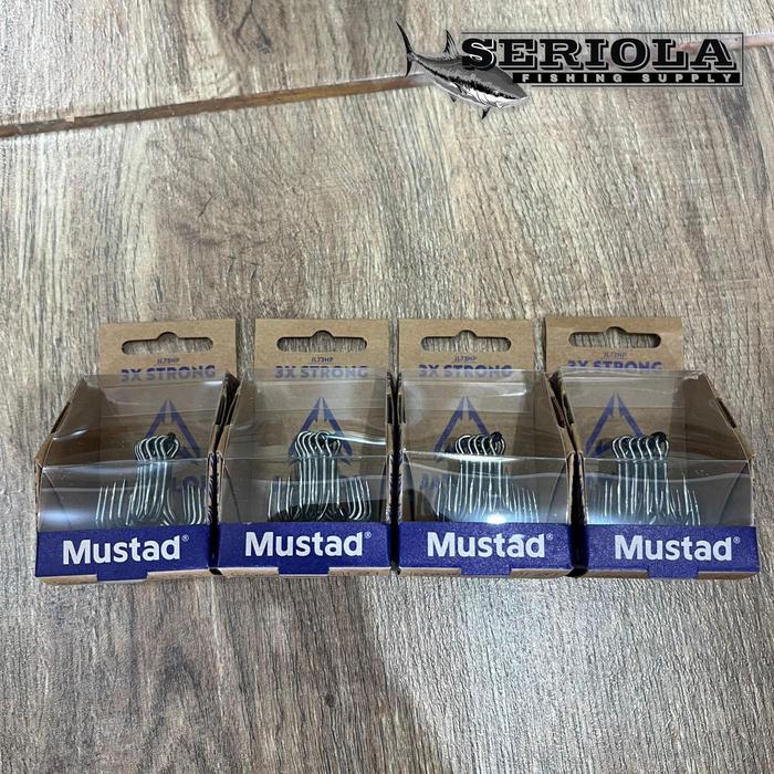 Gambar MUSTAD JAW LOK IN-LINE TREBLE HOOK MATA KAIL 3X STRONG JL73NP dari SERIOLA FISHING SUPPLY undefined Tokopedia