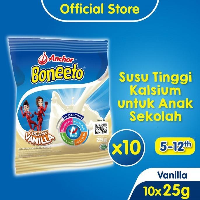 Gambar READY!! READY!! Susu Bubuk Boneeto Sachet (1 renceng 10 sachet) - Vanila 10x25gr dari oiyaeoi undefined Tokopedia
