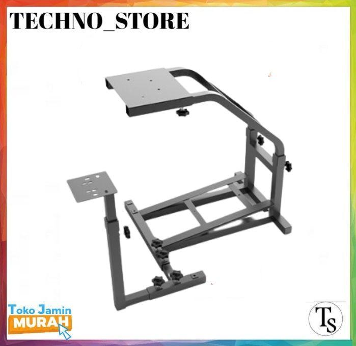 Gambar Racing Simulator Steering Wheel Fullset - TS 004 dari Techno S General Auto / TSGA undefined Tokopedia