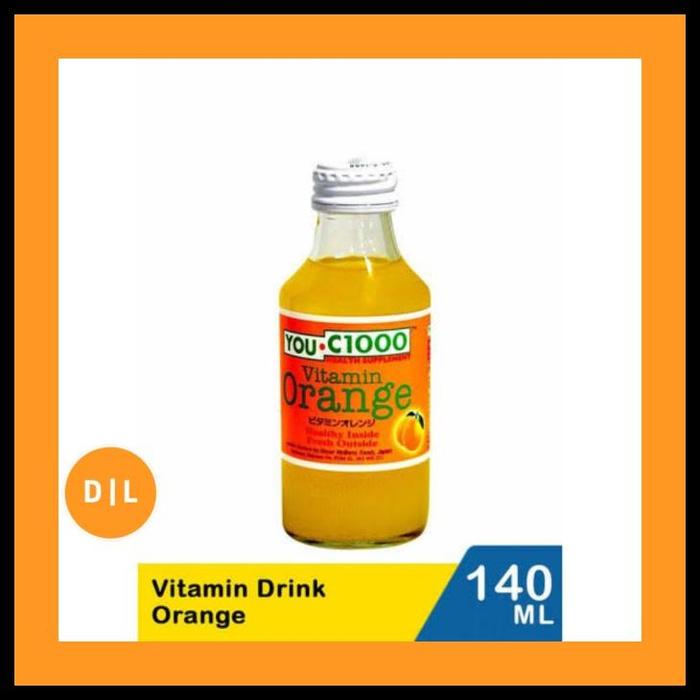 Gambar Termurah!! You C1000 140Ml Eceran / You C 1000 Orange Jeruk Originalll dari Bernarisan undefined Tokopedia