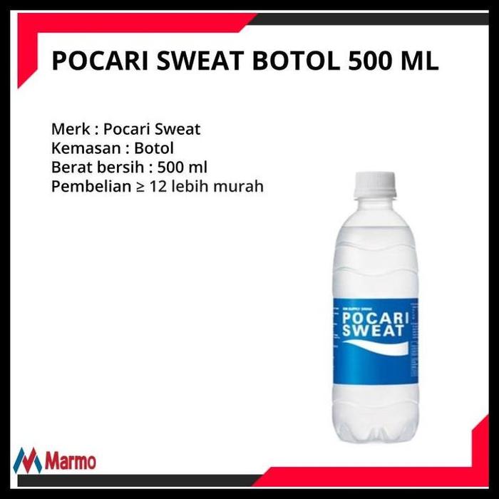 Gambar Pocari Sweat Botol 500 Ml Originalll 100% dari Bernarisan undefined Tokopedia