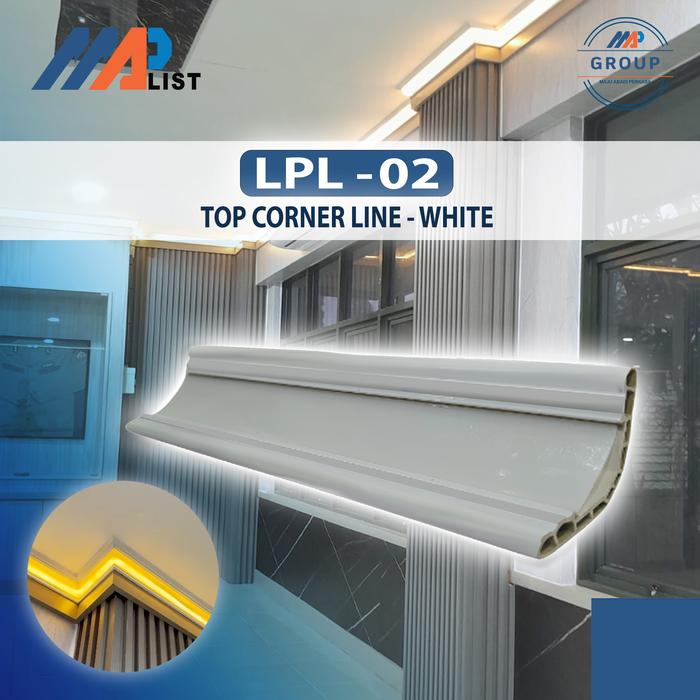 Gambar PVC List Lampu Plafon / Lighting Ceiling Top Corner Led / MAP List - LPL 02 dari MAP SHOP (WAHYU) undefined Tokopedia