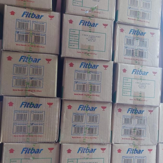 Gambar RB FITBAR 1 KARTON (6BOX) - CHOCO DELIGHT dari Roda Berkah ID Store undefined 2 Tokopedia