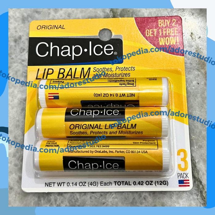 Gambar Flavored Lip Balm Oreo Lip Balm Ice Breakers Lip Balm Sour Patch Kids Chap Ice Chapstick - Chap Ice Ori dari AdoreStudio undefined Tokopedia