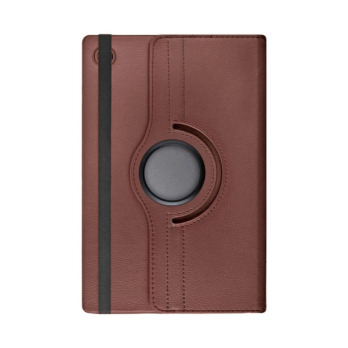 Gambar Case Samsung Tab A7 Lite / Samsung Tab A7 Lite / T220 T225 Case Rotary - ROTARY BROWN dari Indo Smart Acc Hp undefined Tokopedia