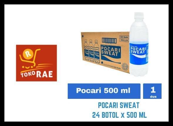 Gambar Pocari Sweat Botol 1Dus 500Ml X 24 Originalll 100% dari Bernarisan undefined Tokopedia