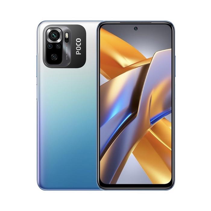 Gambar Xiaomi Poco M5s [4GB+64GB - 6GB+128GB] Helio G95 | 64MP Quad Camera | NFC | 6.43" AMOLED | Li-Po 5000mAh Garansi Resmi Xiaomi 15 Bulan - blue, 4/64gb dari chococookiestores undefined Tokopedia