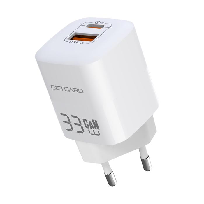 Gambar Kepala Charger Fast Charging Getgard PD 33W Adaptor PPS PD Multi Port for Samsung iPhone Batok Adapter - Charger Only dari GET-WID undefined Tokopedia