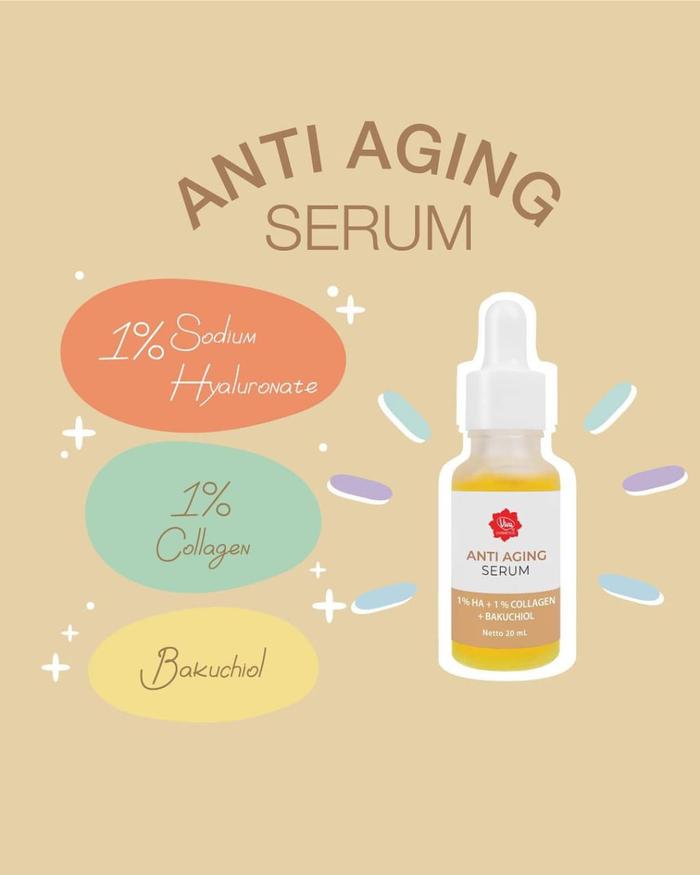 Gambar Serum Viva Skincare Wajah Glowing White Anti Aging Peeling Mengatasi Masalah Kulit Viva Cosmetics - Anti Aging dari tokonlinevivacosmetics_NEW undefined Tokopedia