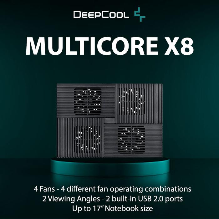 Gambar Deepcool Multi Core X8 Notebook Cooler dari Deepcool Official Store undefined Tokopedia