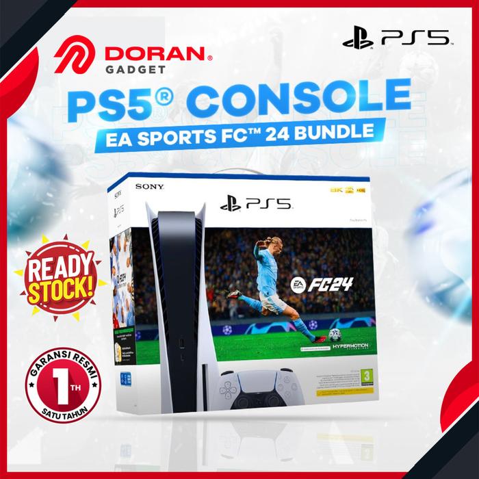 Gambar Sony PS5 Console Bundle EA Sports FC 24 + 1 Stick - Garansi Resmi dari Doran Gadget Authorized undefined Tokopedia