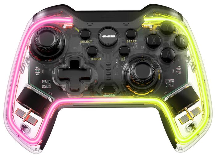 Gambar NYK Nemesis Prime GP600 / GP-600 Multiplatform Wireless Gamepad - CLEAR dari Reformasi Computer undefined Tokopedia