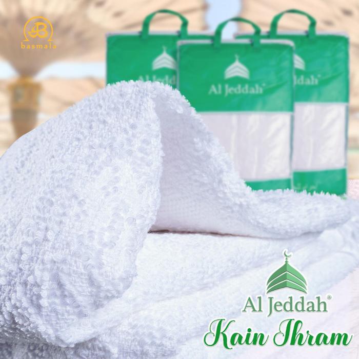 Gambar kain ihram camel, perlengkapan haji/umrah ukuran besar - Putih, Dewasa dari Basmala Store Kota Tangerang Selatan Tokopedia