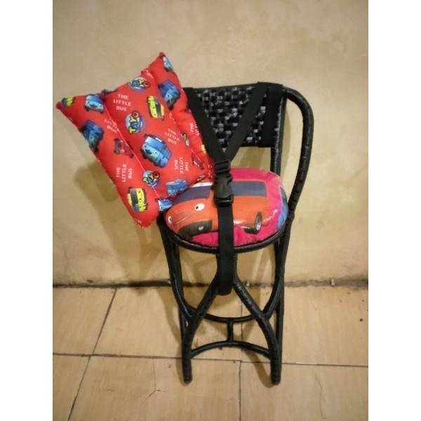 Gambar [[Full Hitam]] Boncengan Full Lilit Sabuk Pengaman Dan Bantal Stang - HITAM TAYO dari bayuaji53 undefined Tokopedia