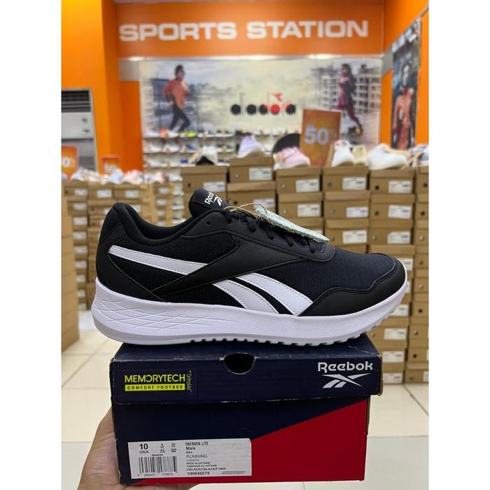 Jual Reebok Energen Lite Running Black/White 100046079 Men Shoes