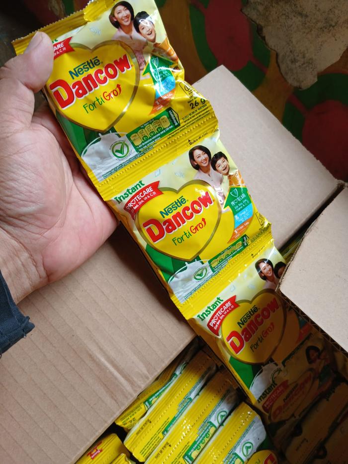 Gambar Susu Nestle Dancow FortiGro Vanila 26gr 1pcs dari Petani Muda27 undefined Tokopedia