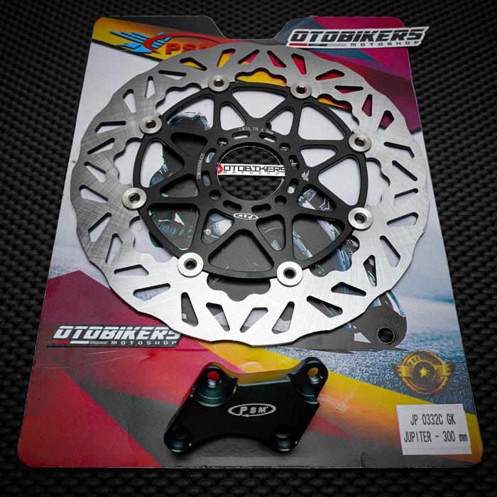 Gambar PIRINGAN CAKRAM PSM 300 MM JUPITER Z Z1 MX 135 FIZR VEGA R ZR NEW - Black 0332C, Tanpa Breket dari OB JATENG undefined Tokopedia