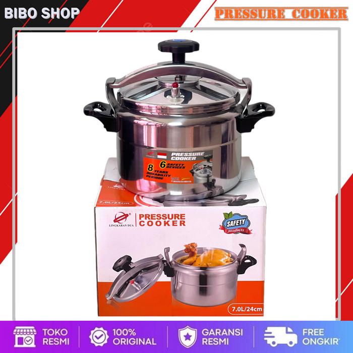 Gambar LINGKARAN DUA [ Bayar di tempat ] - Panci Presto / Pressure cooker 3L - 18L Ready - 18 dari Guiness99OnlineShop undefined Tokopedia