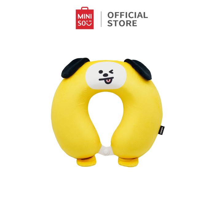 Gambar Miniso x BT21 Collection Bantal leher Neck Pillow U-shaped Memory Foam Lembaran Travel Pillow Ringan dan Mudah Disimpan - CHIMMY dari minisoshopid undefined Tokopedia