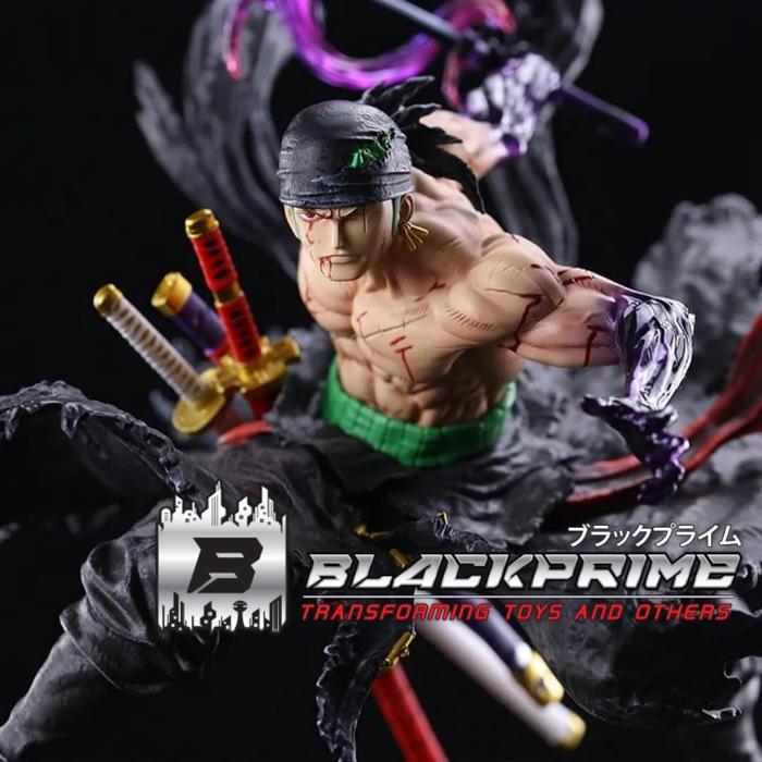 Gambar Statue PVC One Piece Zoro Bloody Sauron Double Headed Action Figure dari The Blackprimetoys undefined Tokopedia