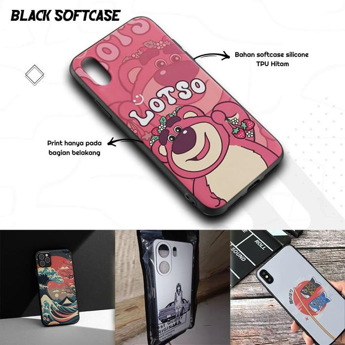 Gambar Case Premium My Melody Collection (Semua Type HP) - Black Softcase dari OryukaStore undefined Tokopedia
