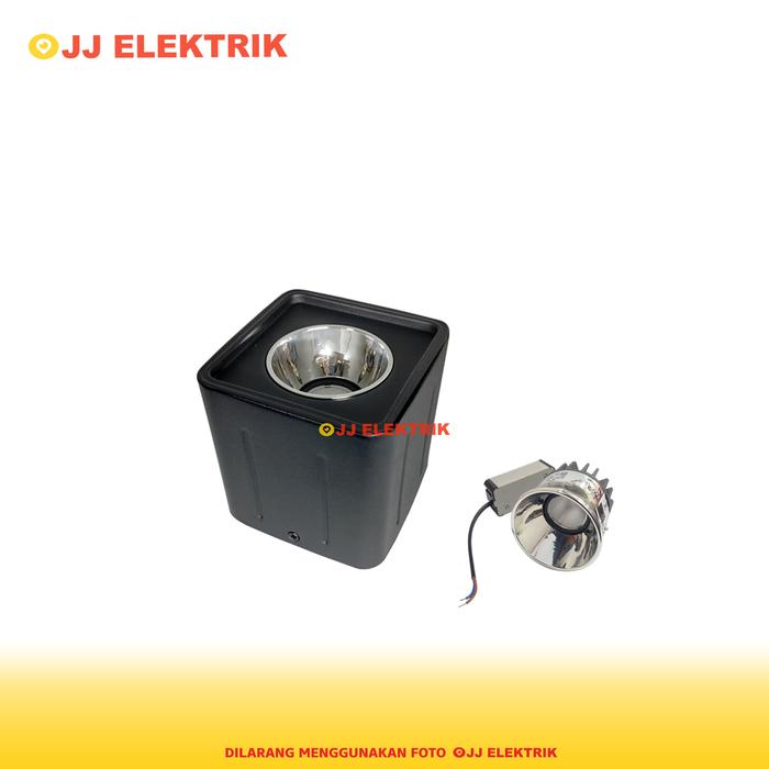 Gambar Lampu Downlight Sorot LED Outbow Plafon Spotlight 12 Watt 12W COB - Kotak Putih, 12W Natural dari JJELEKTRIK undefined 5 Tokopedia