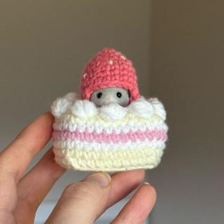 Gambar sylvanian Families clothes outfit crochet rajut - VER 1 dari Three_Heart_Official undefined Tokopedia